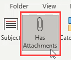 Search Outlook For Items With Attachments image