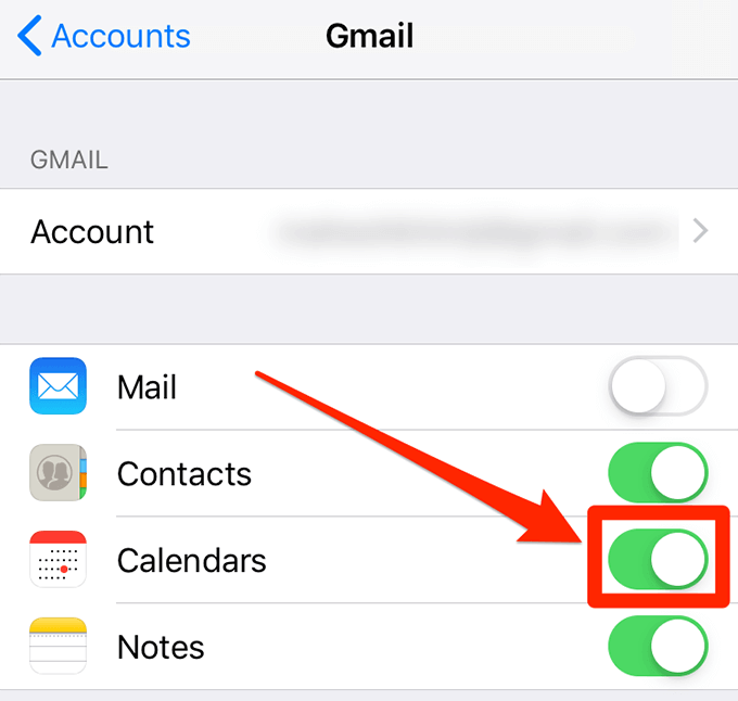Iphone Google Calendar Sync Settings