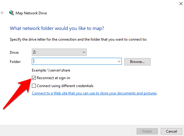 How To Map a Network Drive On Windows 10 image 9