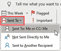 Search Outlook Email By Recipient image