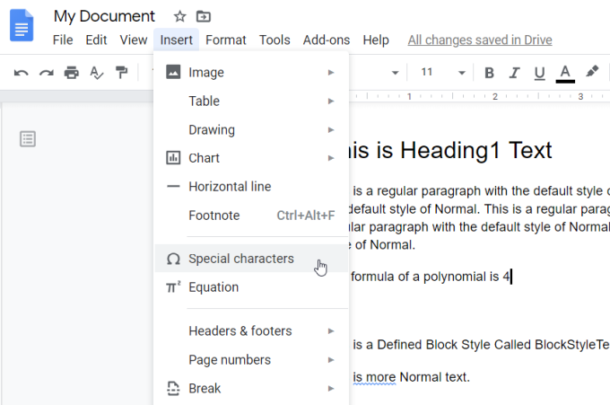 How To Do Subscript & Superscript in Google Docs