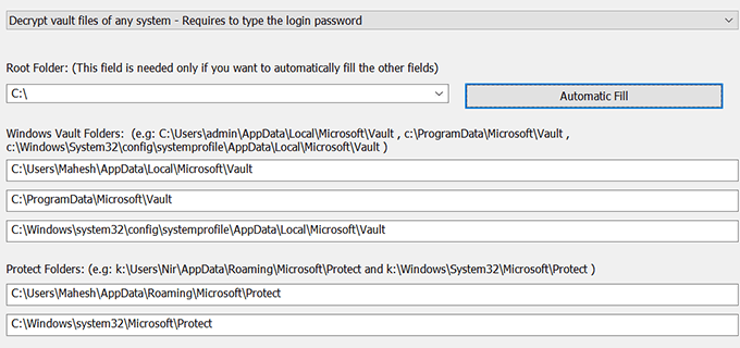 View Windows Vault Passwords Using An App image