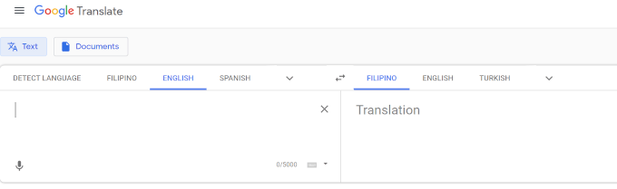how to google translate a web page