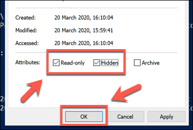 Removing File Attributes Using Windows File Explorer image 5
