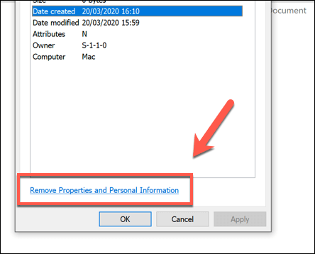 Removing File Attributes Using Windows File Explorer image 2