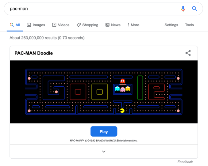 6 Hidden Google Games You Can Play When You Are Bored 