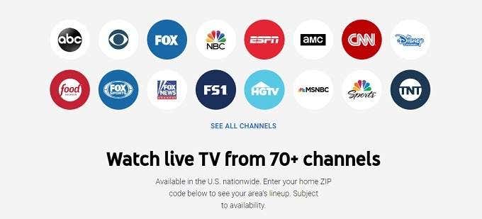 7 Best Live TV Streaming Services To Drop Cable For Good image 7
