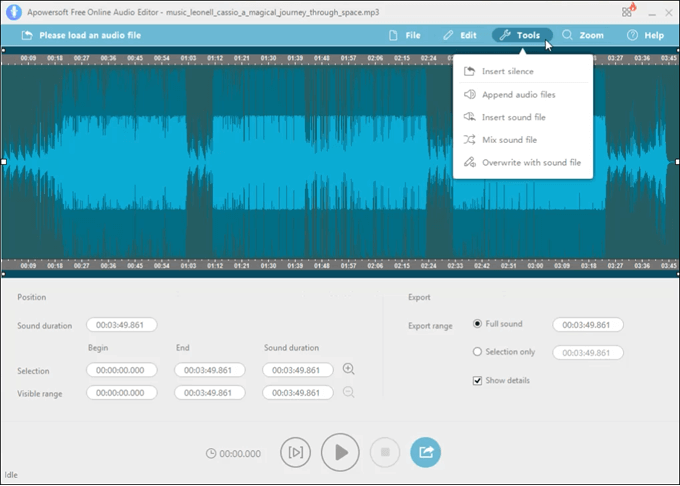 Light-Weight Sound Editors Online image 4