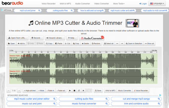 Cut Edit Or Remix Music And Songs Online For Free