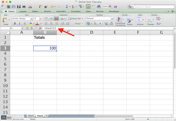 Link Cells Between Sheets and Workbooks In Excel image 4