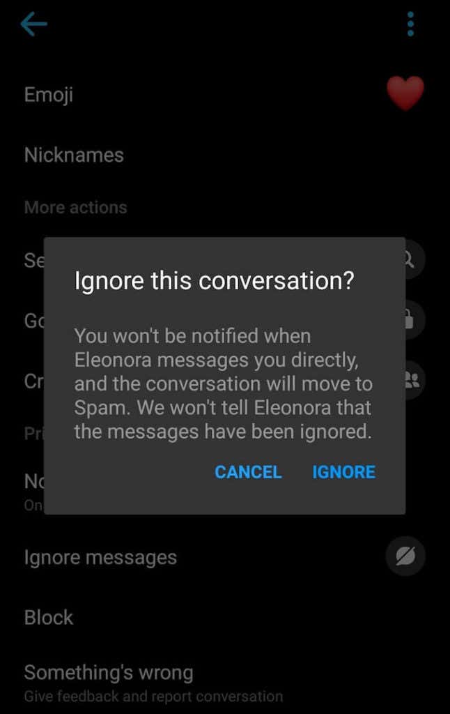 How To Mute Someone On Facebook Messenger image 2