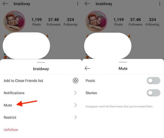 How To Mute Someone On Instagram image 2