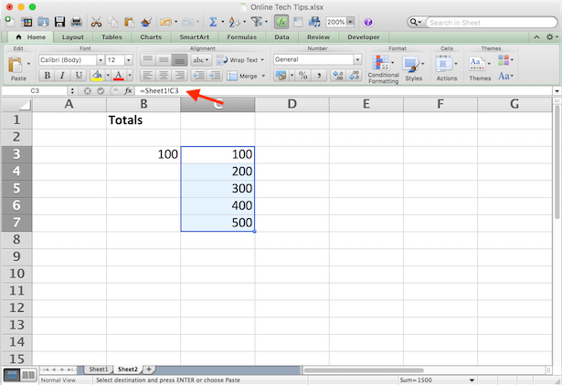 Link Cells Between Sheets and Workbooks In Excel image 9