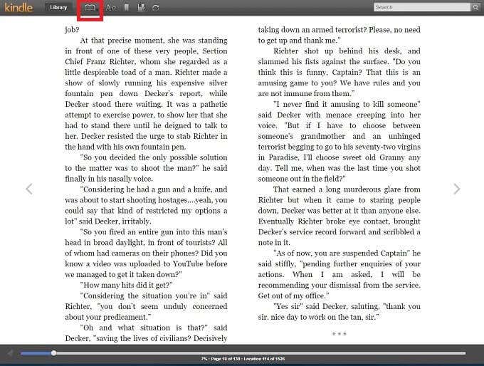 Book-Icon - Online Tech Tips How To Use The Amazon Cloud Reader App image 6 - Book-Icon