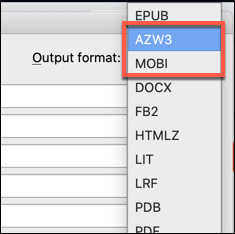 Converting eBook File Formats image 2