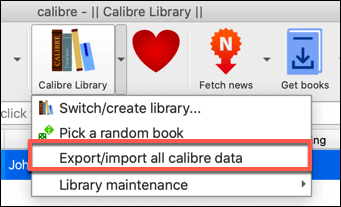 Exporting Your Calibre eBook Library image
