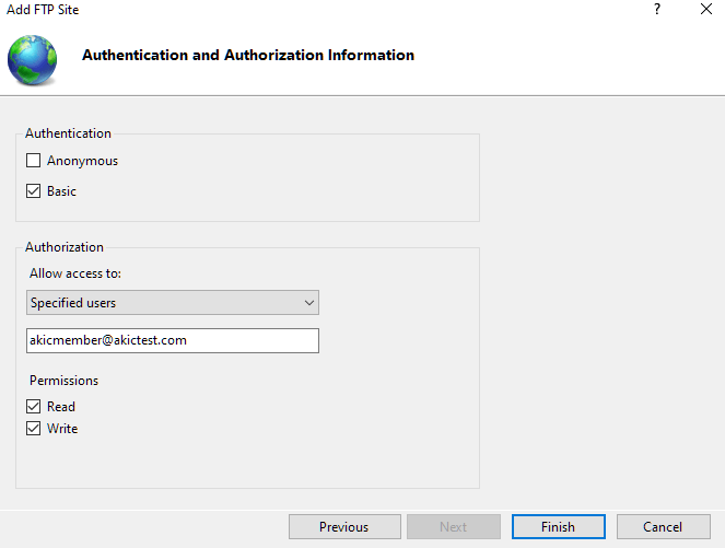 FTP-8-1 - Online Tech Tips How To Set Up Private Cloud Storage Using a Windows 10 FTP Site image 10