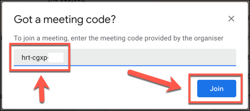 Creating and Joining a Google Meet Meeting image 5