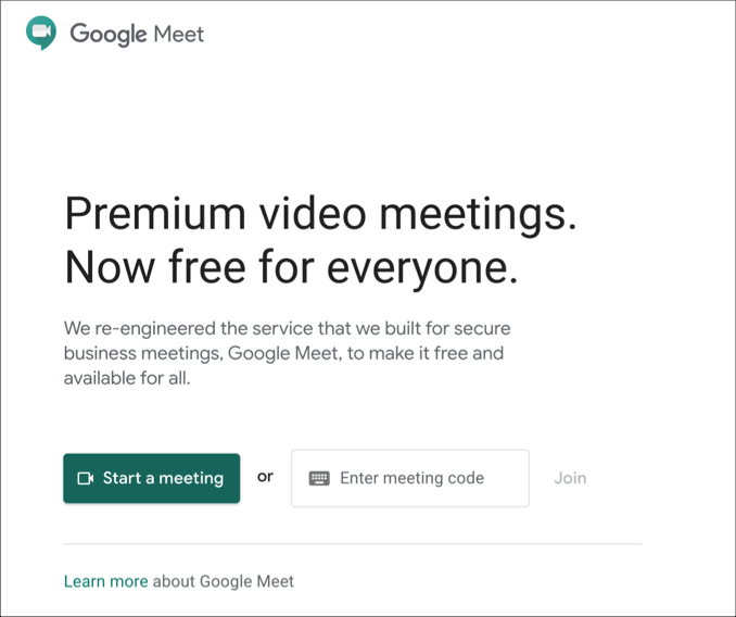 Creating and Joining a Google Meet Meeting image