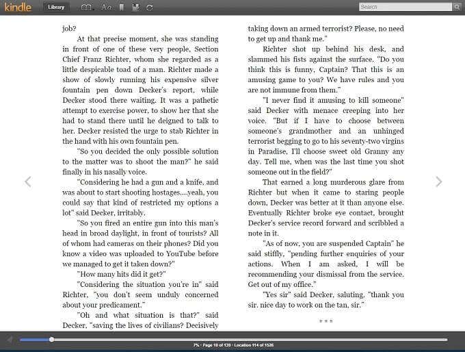 Open-Book - Online Tech Tips How To Use The Amazon Cloud Reader App image 2 - Open-Book