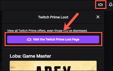 Claiming Twitch Prime Loot and Games image 2