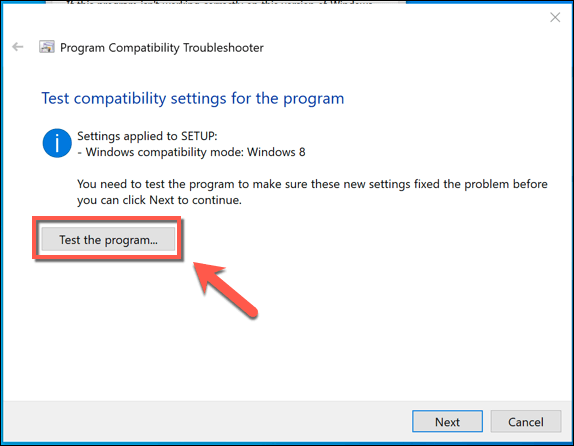 Using Windows Compatibility Mode image 5