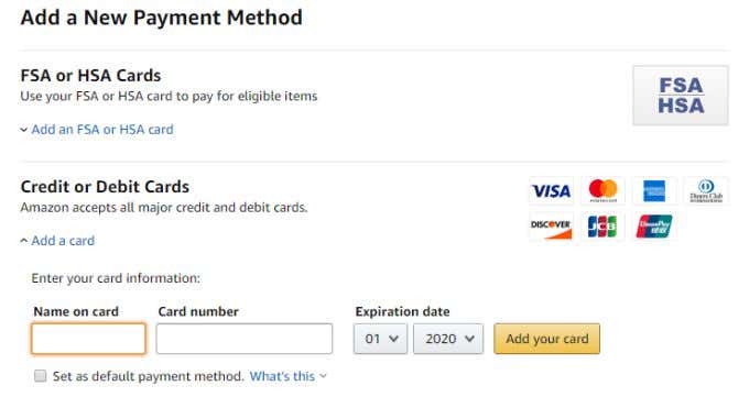 Add Your PayPal Cash Card to Amazon image 3