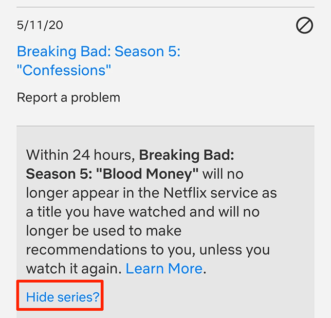 How To Remove “Continue Watching” From Netflix image 7