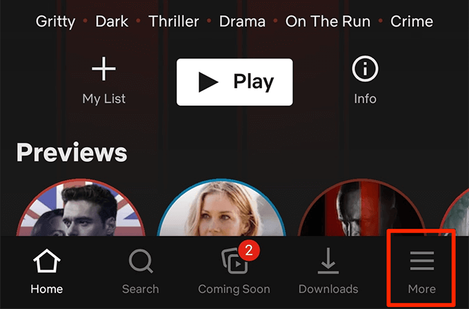 Remove “Continue Watching” Using The Netflix Phone App image 2