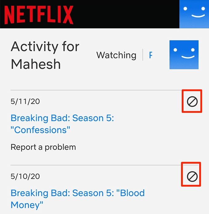 Remove “Continue Watching” Using The Netflix Phone App image 5