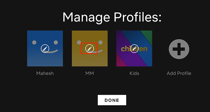 Use a Different Profile To Watch Content image 5