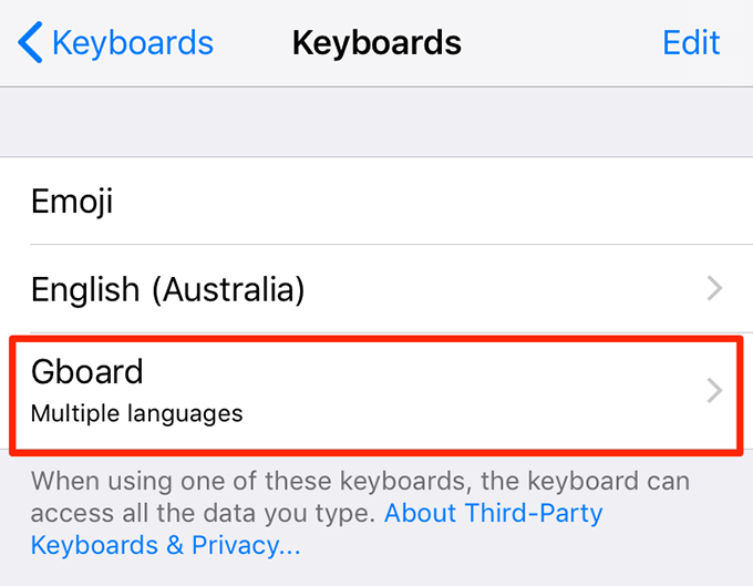 Fix Gboard Not Working On iOS (iPhone/iPad) image 6