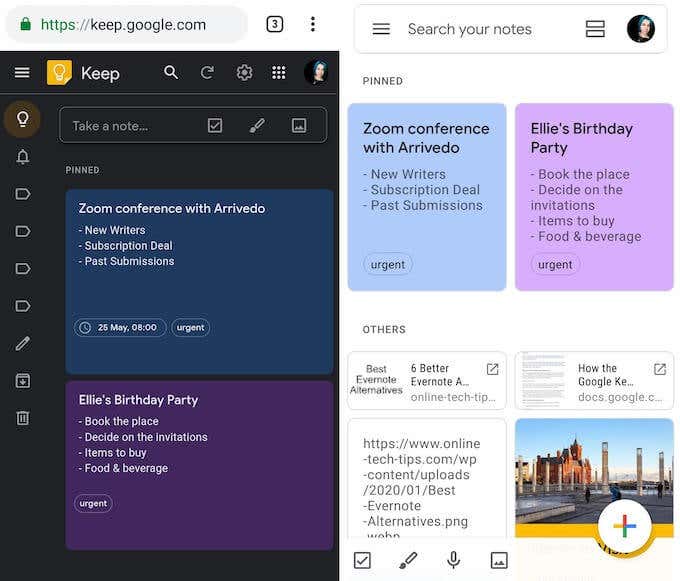 Access Google Keep From Your Phone image