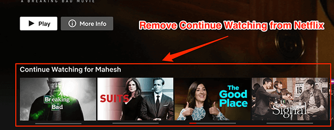 How To Remove “Continue Watching” From Netflix image