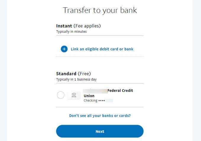 Transfer Money To Your Bank Account image 2