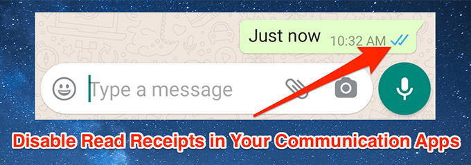 How To Turn Off Read Receipts In Some Popular Communication Apps image