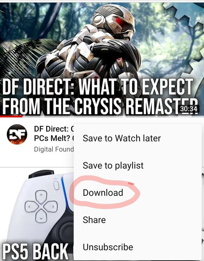 yt-premium-Download- - Online Tech Tips Downloading Videos With The YouTube App image