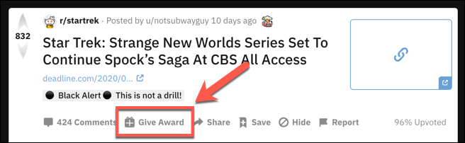 How to Gift Reddit Awards to Other Users image
