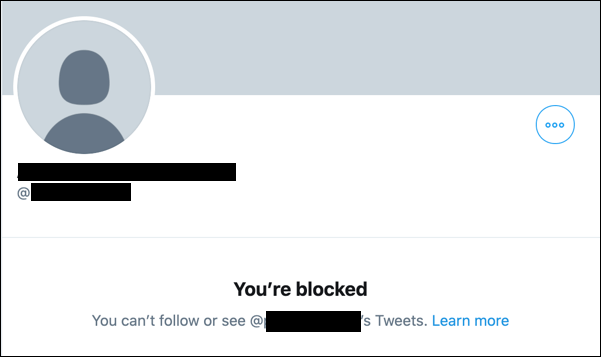 Twitter accounts blocking how many me Twitter now