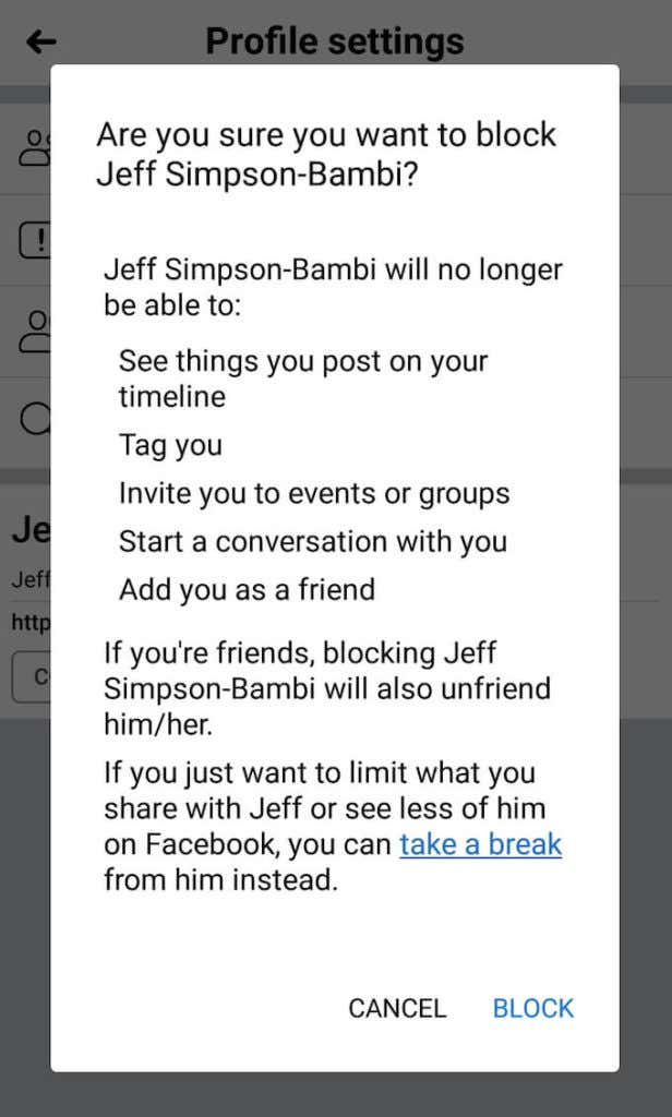 How To Block Someone On Instagram & Facebook image 6