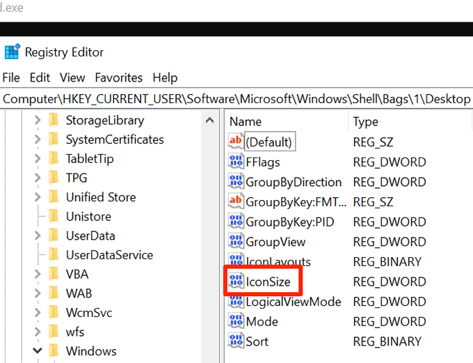 Edit a Registry Key To Change The Windows Desktop Icon Size image 4
