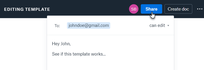 Dropbox-Paper-Sharing-Template - Online Tech Tips How To Make Your Own Template From a Blank Document image 3 - Dropbox-Paper-Sharing-Template