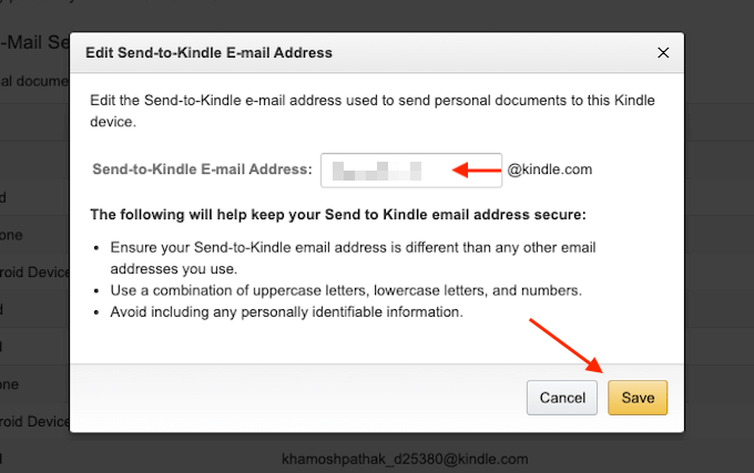 How To Find Your Amazon Kindle Email image 4