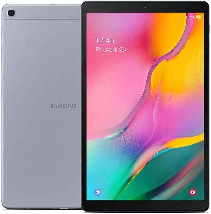 Samsung Galaxy Tab A 10.1 64 GB Wifi Tablet Silver (2019) – 279.99 image