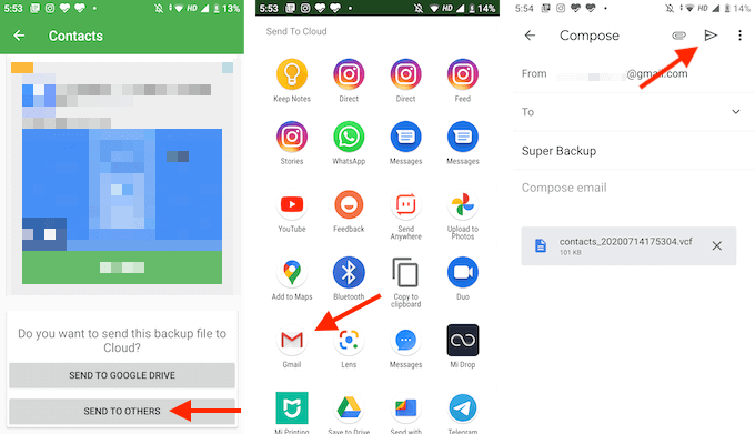 How To Export Contacts From Android Smartphone image 2