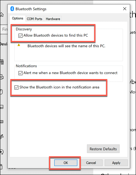 How To Enable Bluetooth In Windows 10 image 4