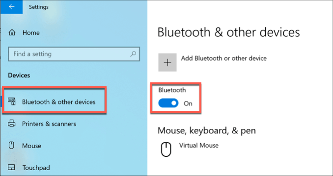 How To Enable Bluetooth In Windows 10 image 2