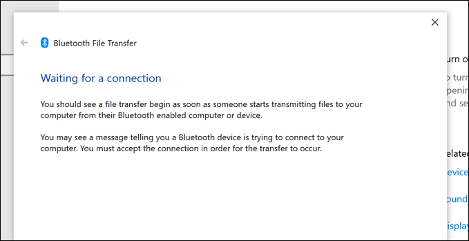 Transfer Files Via Bluetooth To A Windows PC image 2