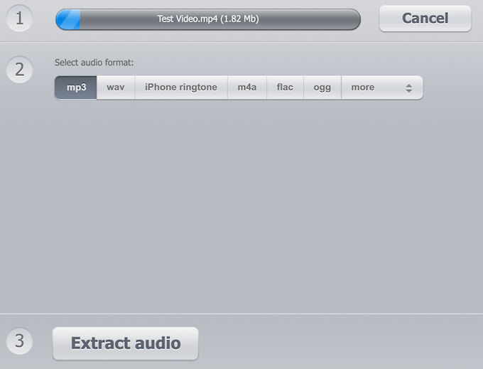 Extract Audio From Video Using Online Tools image 4