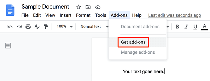 Use An Add-On To Add Fonts To Google Docs image